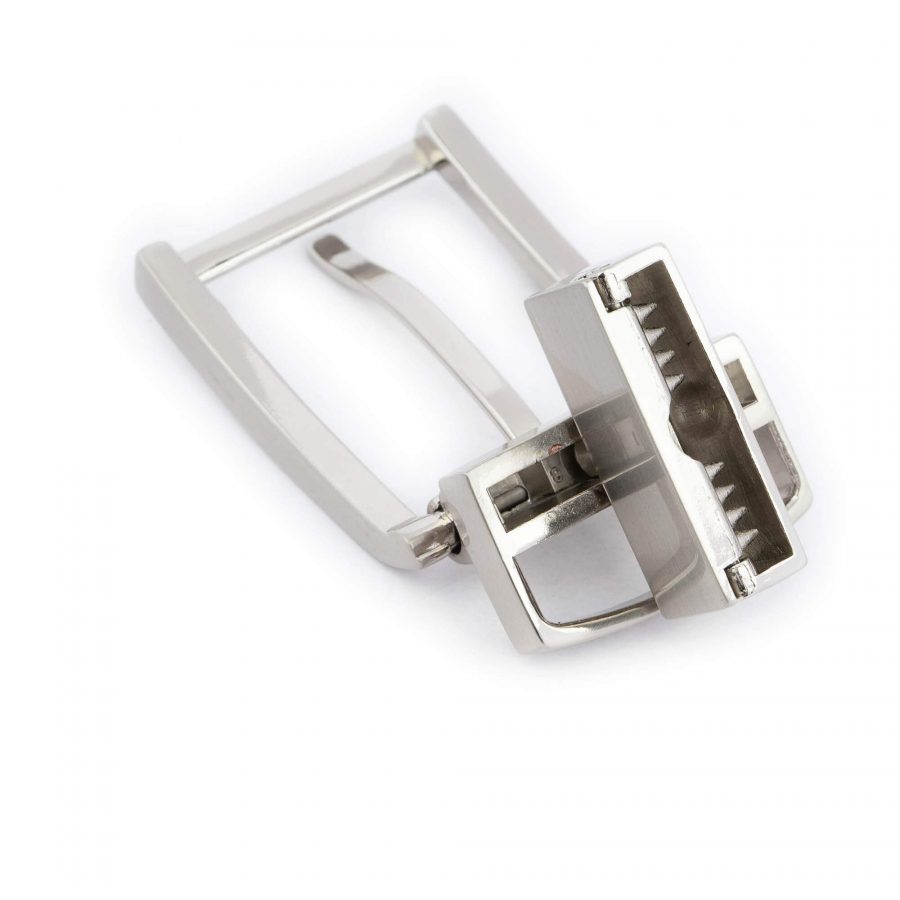 reverse belt buckle clip silver 1 1 8 inch 4