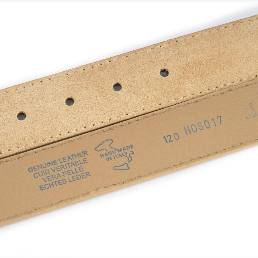 beige suede belt strap replacement 3