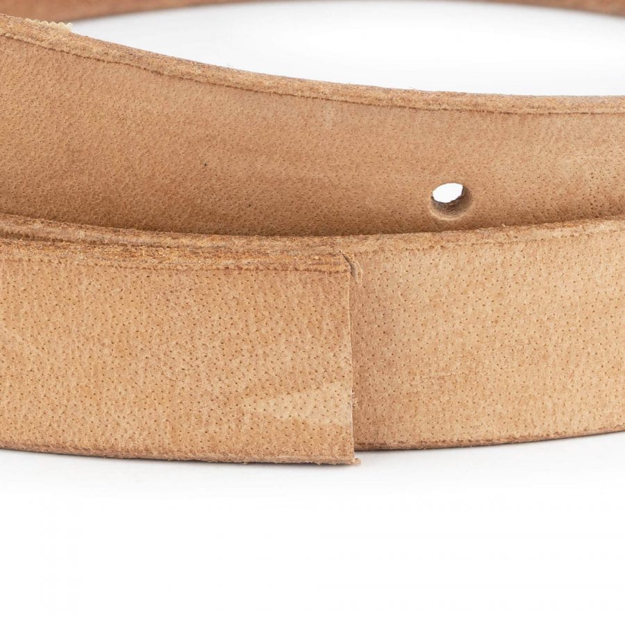 natural leather belt strap for buckle full grain 11 mm 4