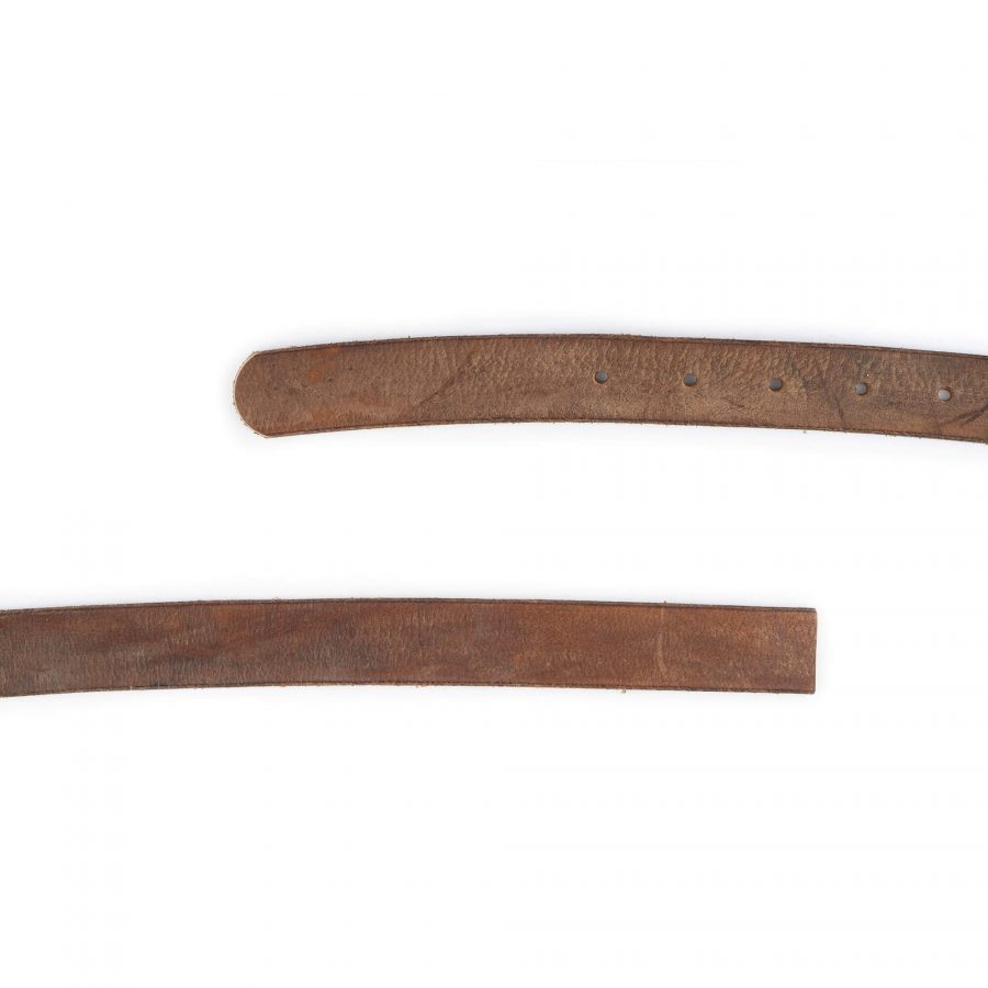 tanned belt strap for buckle full grain leather 13 mm 2