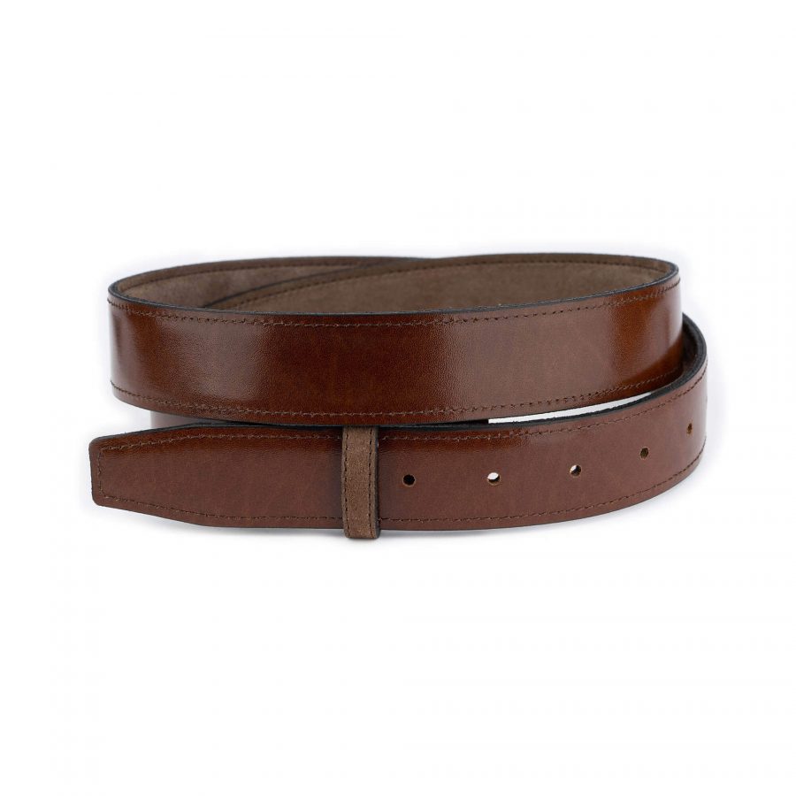 taupe brown belt strap for buckle reverisible replacement 2
