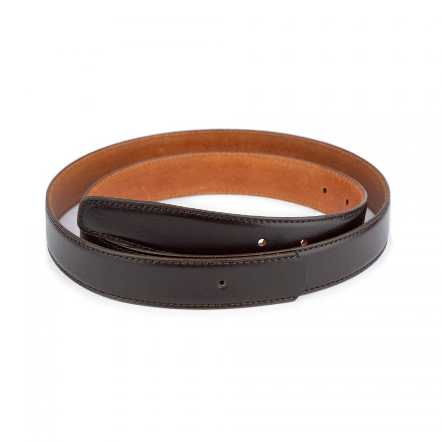 replacement belt strap for buckles 30 mm brown leather 1 28 40 55usd