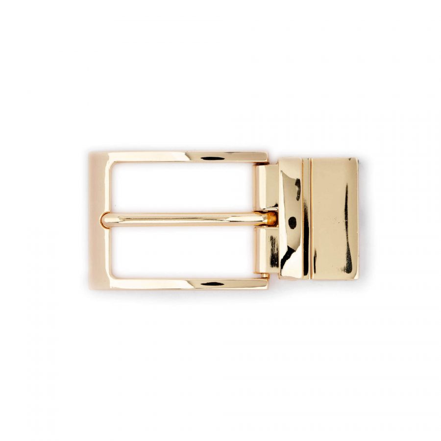mens gold belt buckle reversible 35 mm 2
