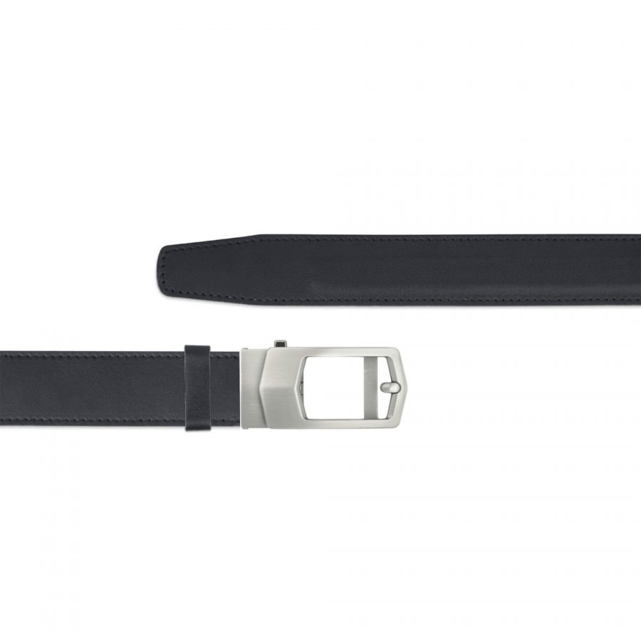luxury buckle black mens ratchet belt 1