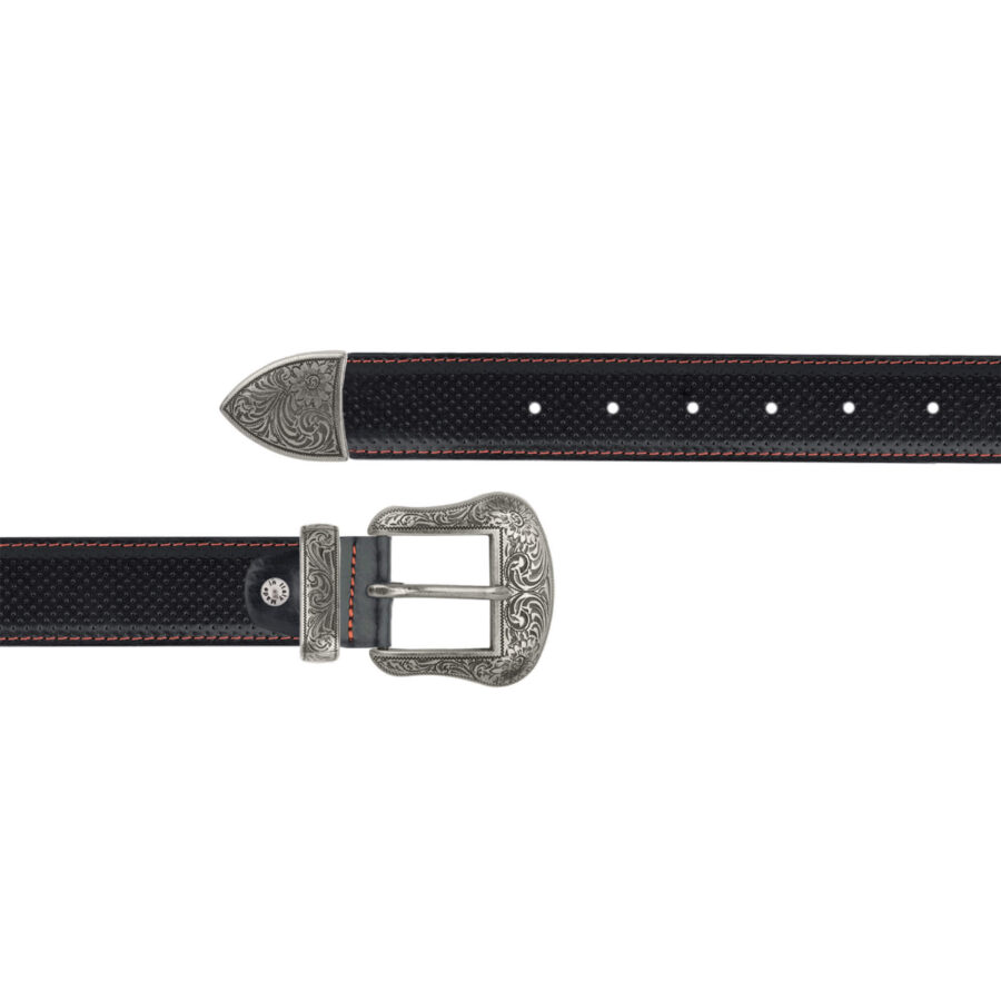 Boxto Golf Men's Full Grain Leather Golf Belt - Red main image 1