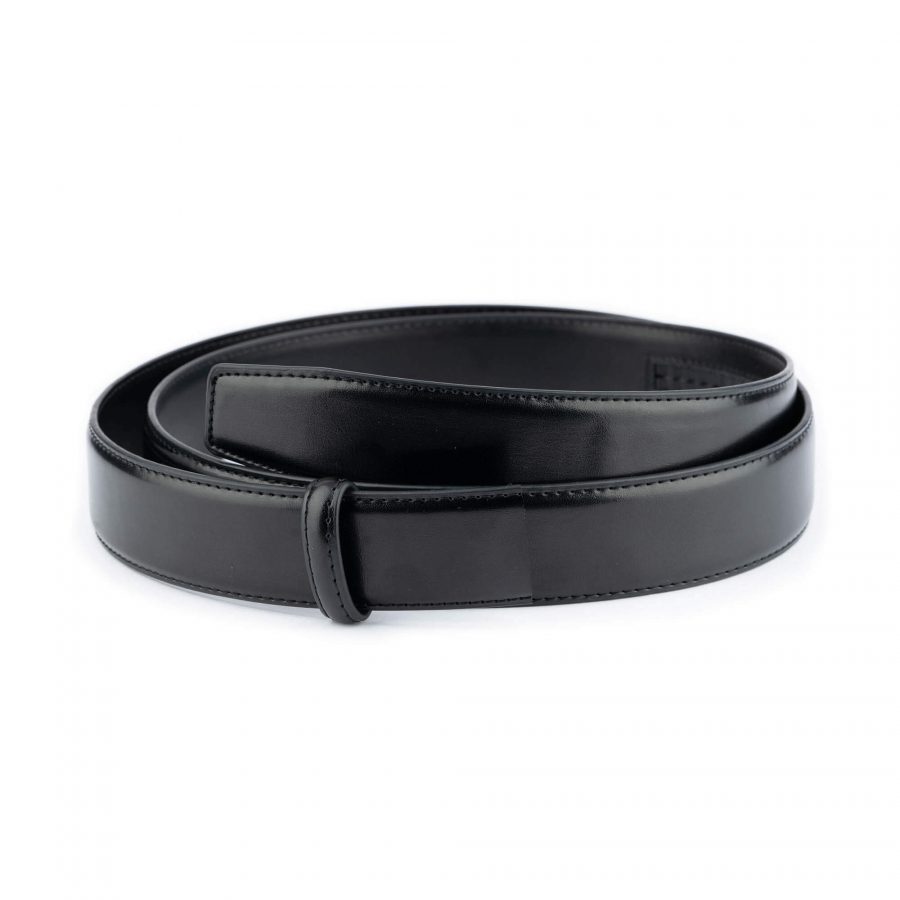 automatic vegan belt strap replacement black 3 5 cm 1