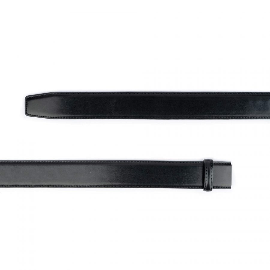 automatic vegan belt strap replacement black 3 5 cm 2