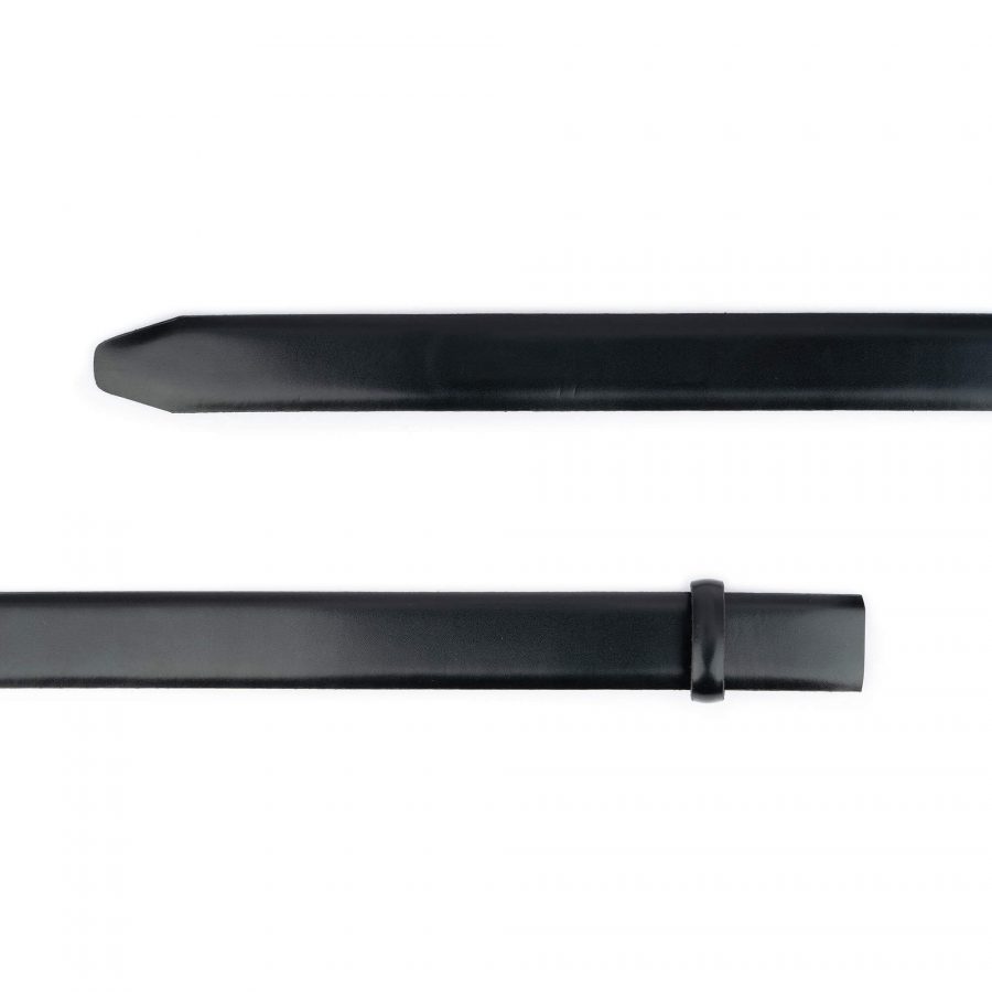 black replacement belt strap for slide buckle 3 0 cm 3