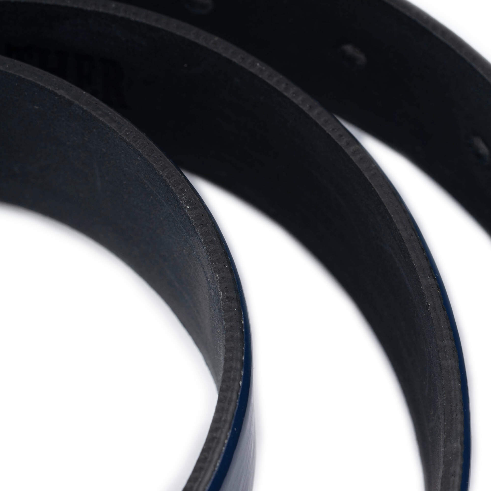 Buy Blue Patent Leather Belt For Men Genuine Leather