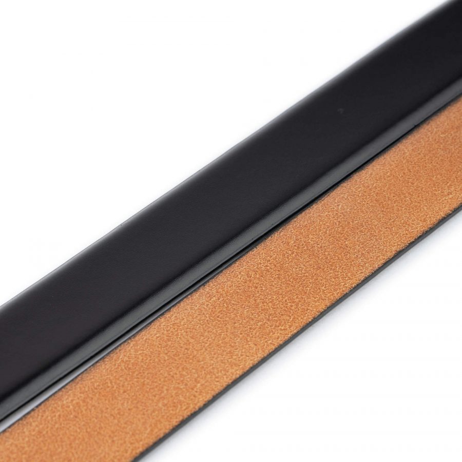 dress belt mens black genuine leather 3 0 cm 7