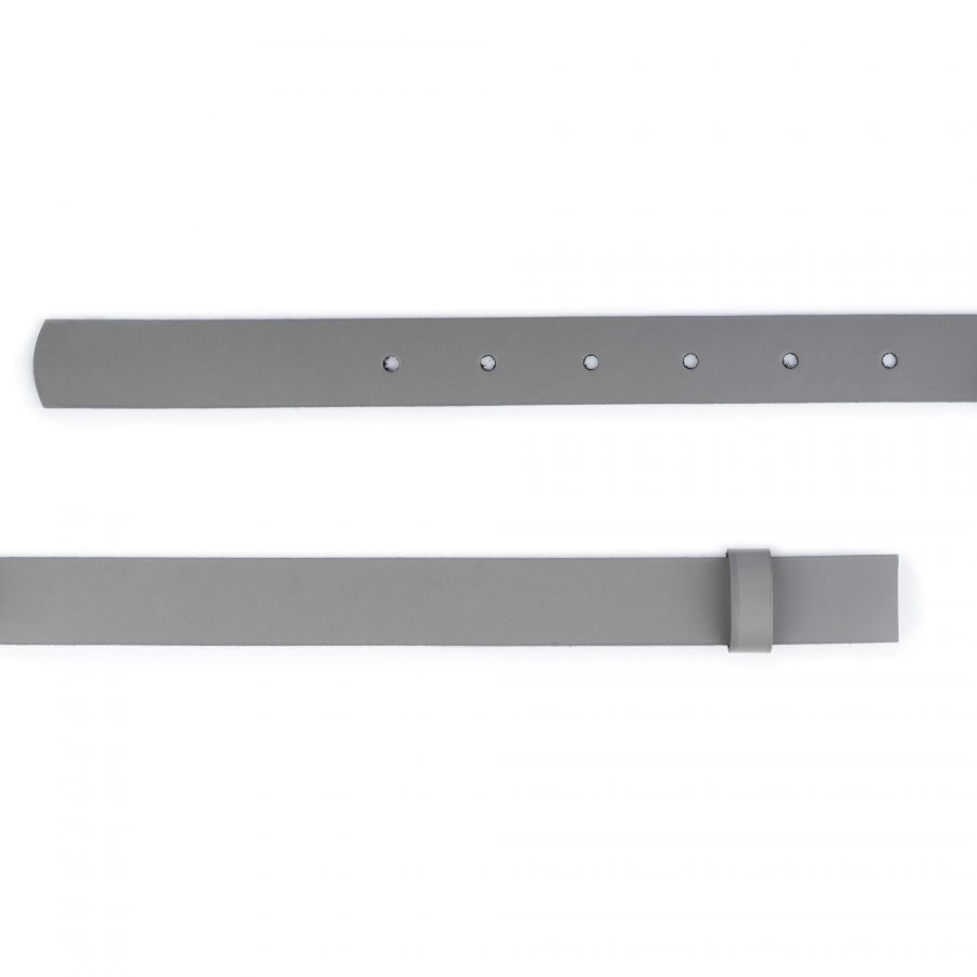 gray replacement belt strap for buckles 1 1 8 inch 2
