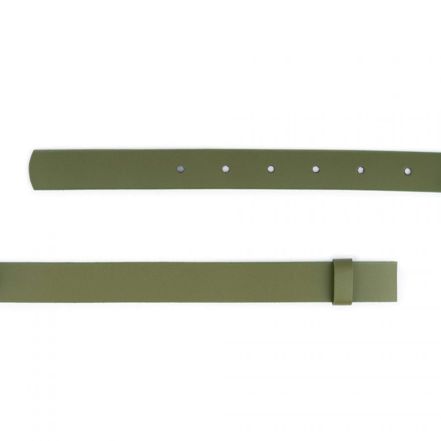 khaki green replacement belt strap for buckles 1 1 8 inch 2