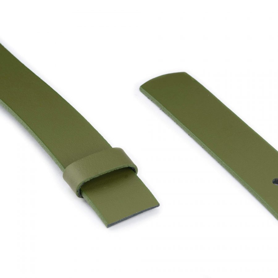 khaki green replacement belt strap for buckles 1 1 8 inch 3