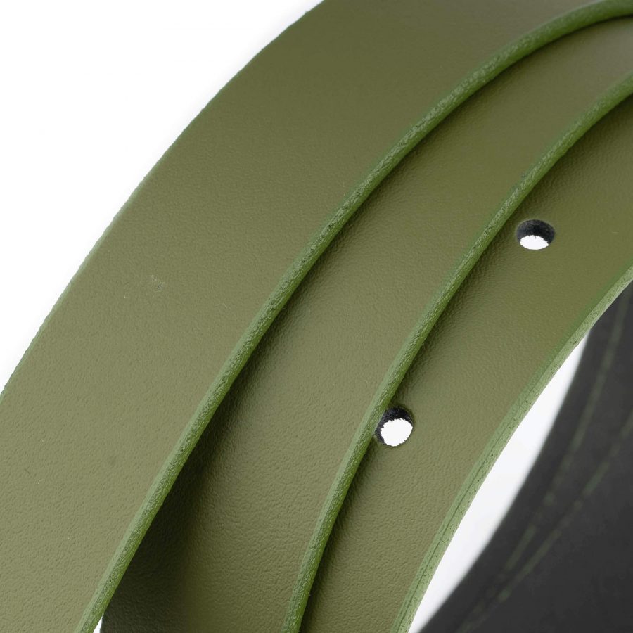 khaki green replacement belt strap for buckles 1 1 8 inch 5