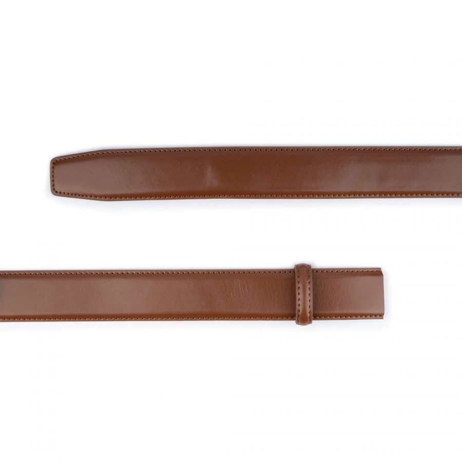 light brown ratchet vegan belt strap replacement 1 3 8 inch 2