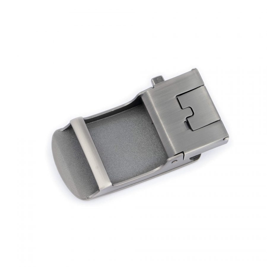 matte gray oval slide belt buckle replacement 5