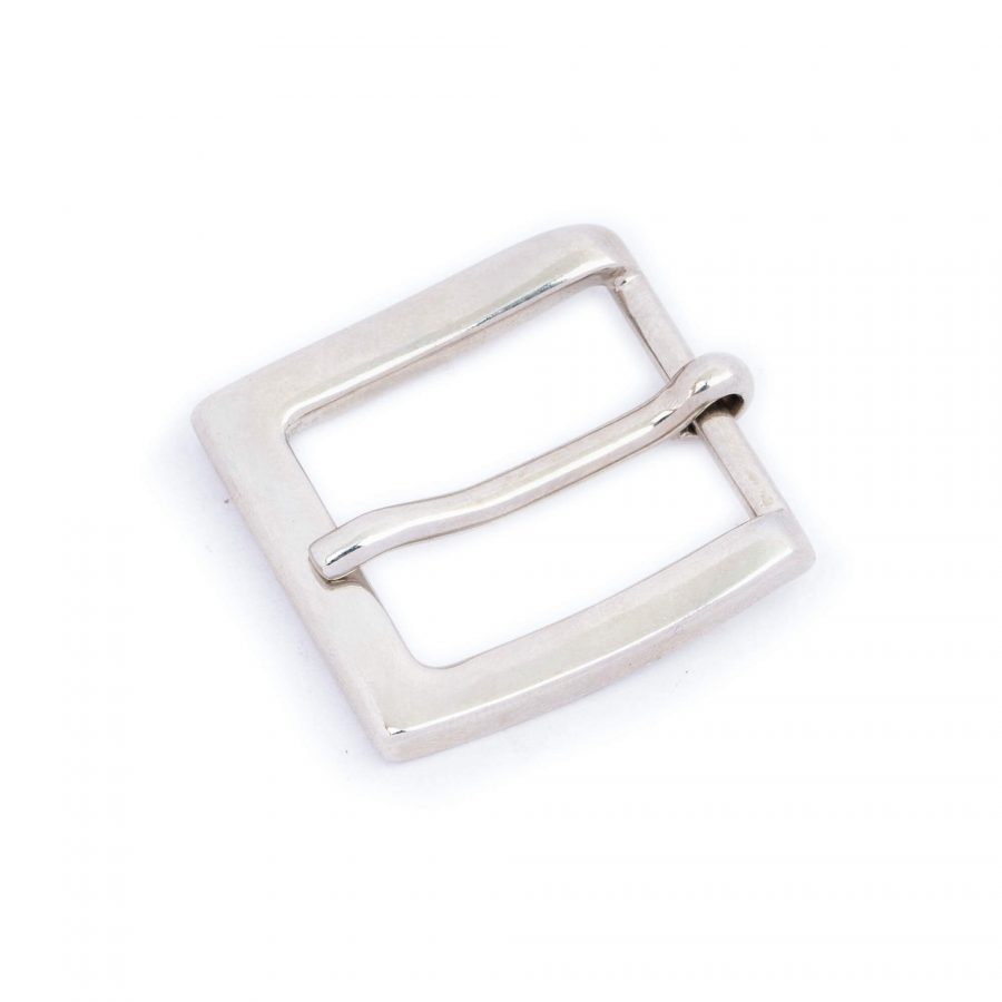 replacement belt buckle silver 1 inch 1