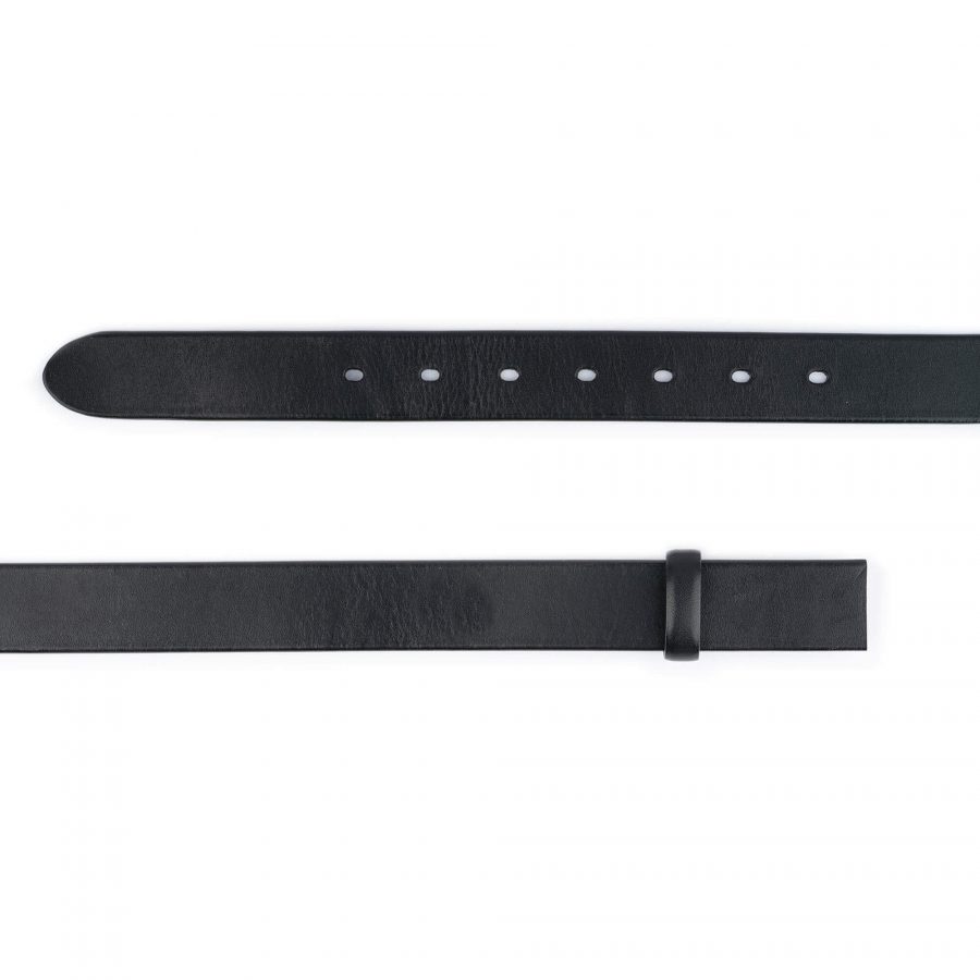 replacement strap black mens belt for buckle 30 mm 2