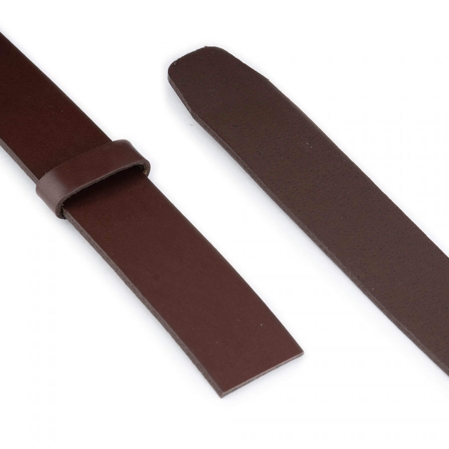 slide belt strap replacement brown real leather 35 mm 3