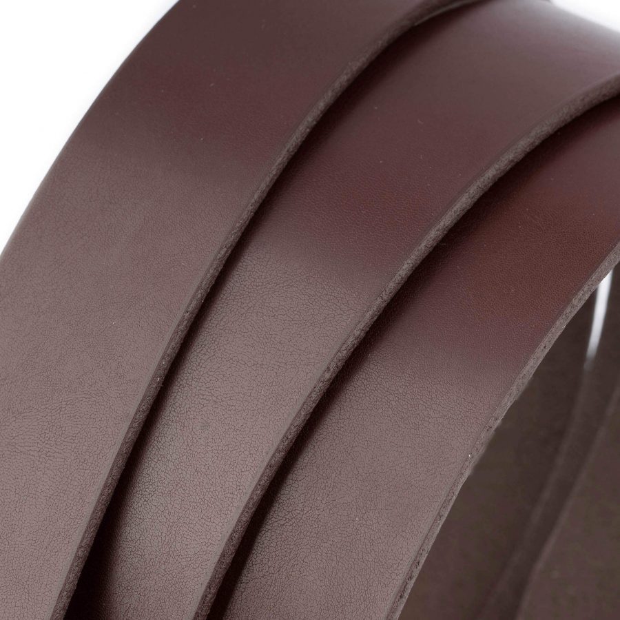 slide belt strap replacement brown real leather 35 mm 5