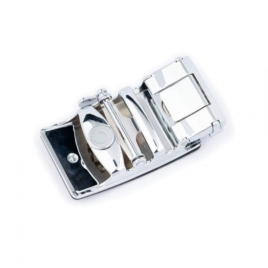 stylish mens ratcheting buckle with silver star 5