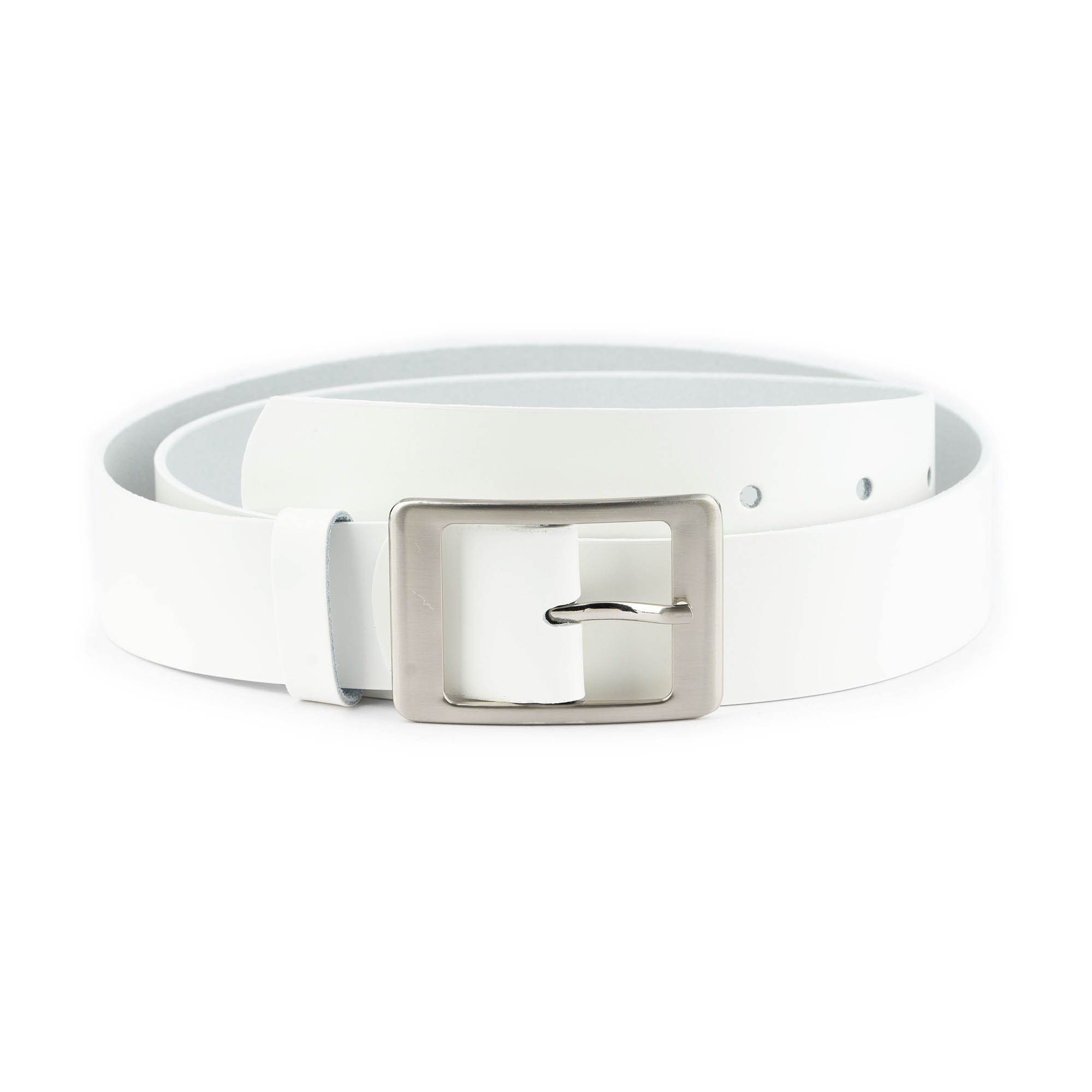 Women's Basic Belt - White