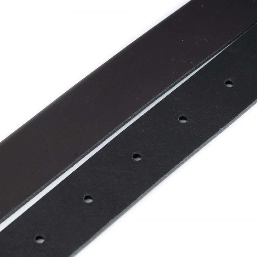 black belt leather strap replacement 2 5 cm genuine leather 3