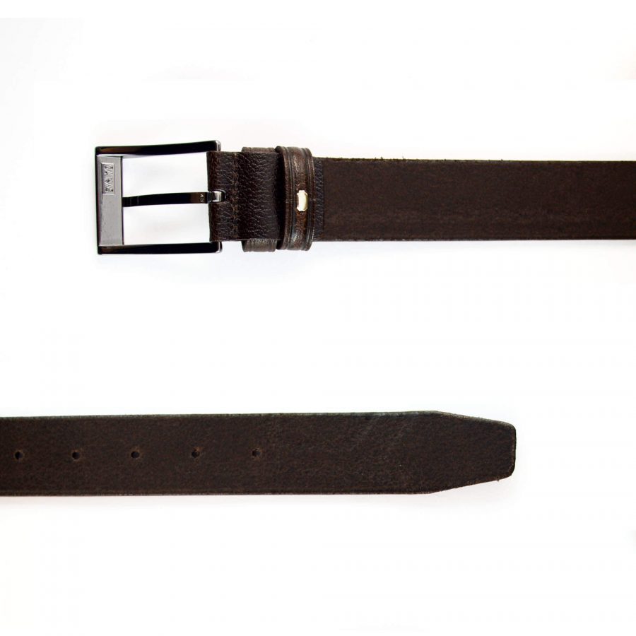 dark brown stylish mens belt for jeans 351063 3