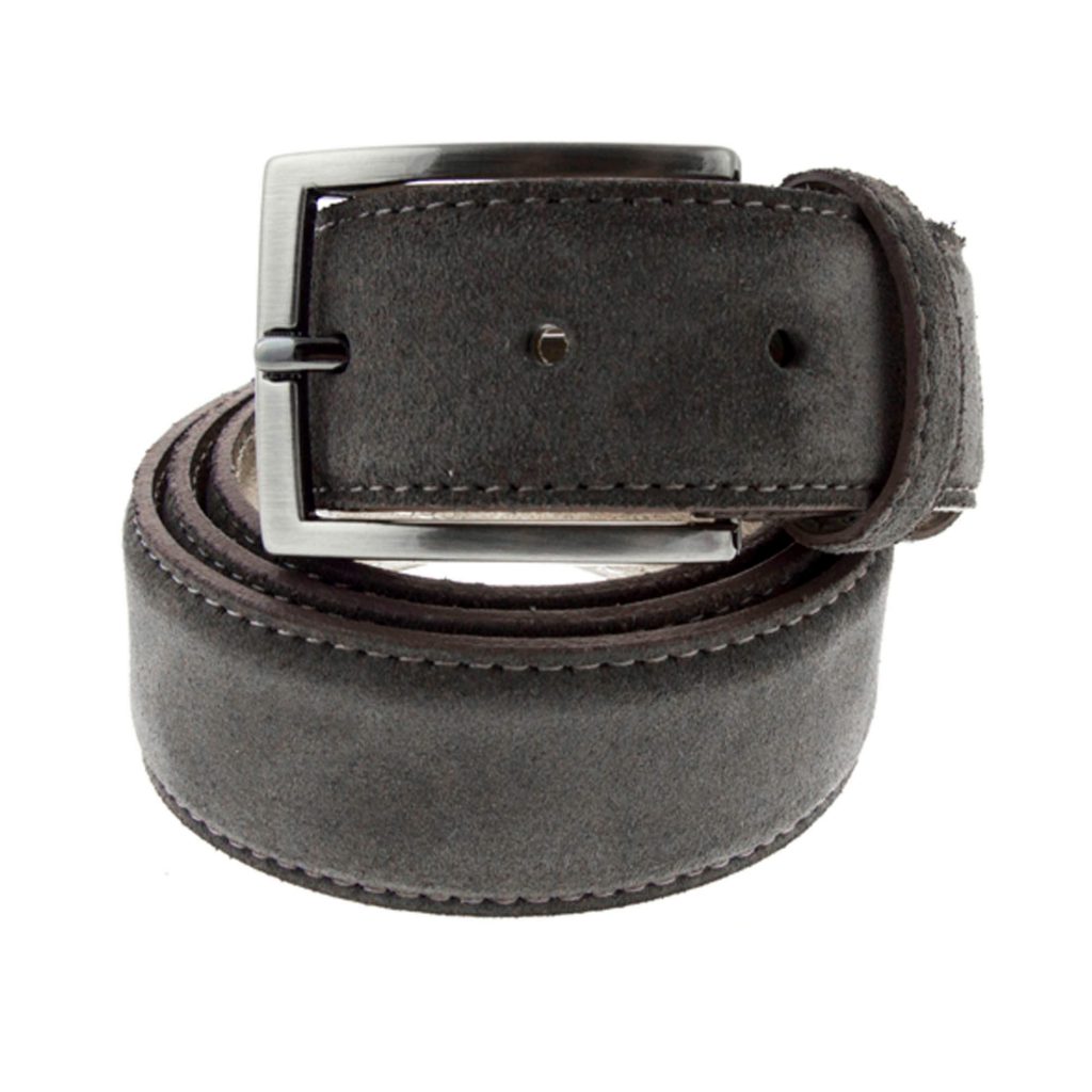mens grey belt