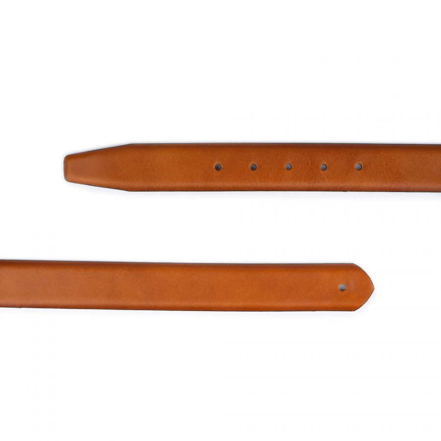 mens light brown belt strap for buckles best quality leather 2