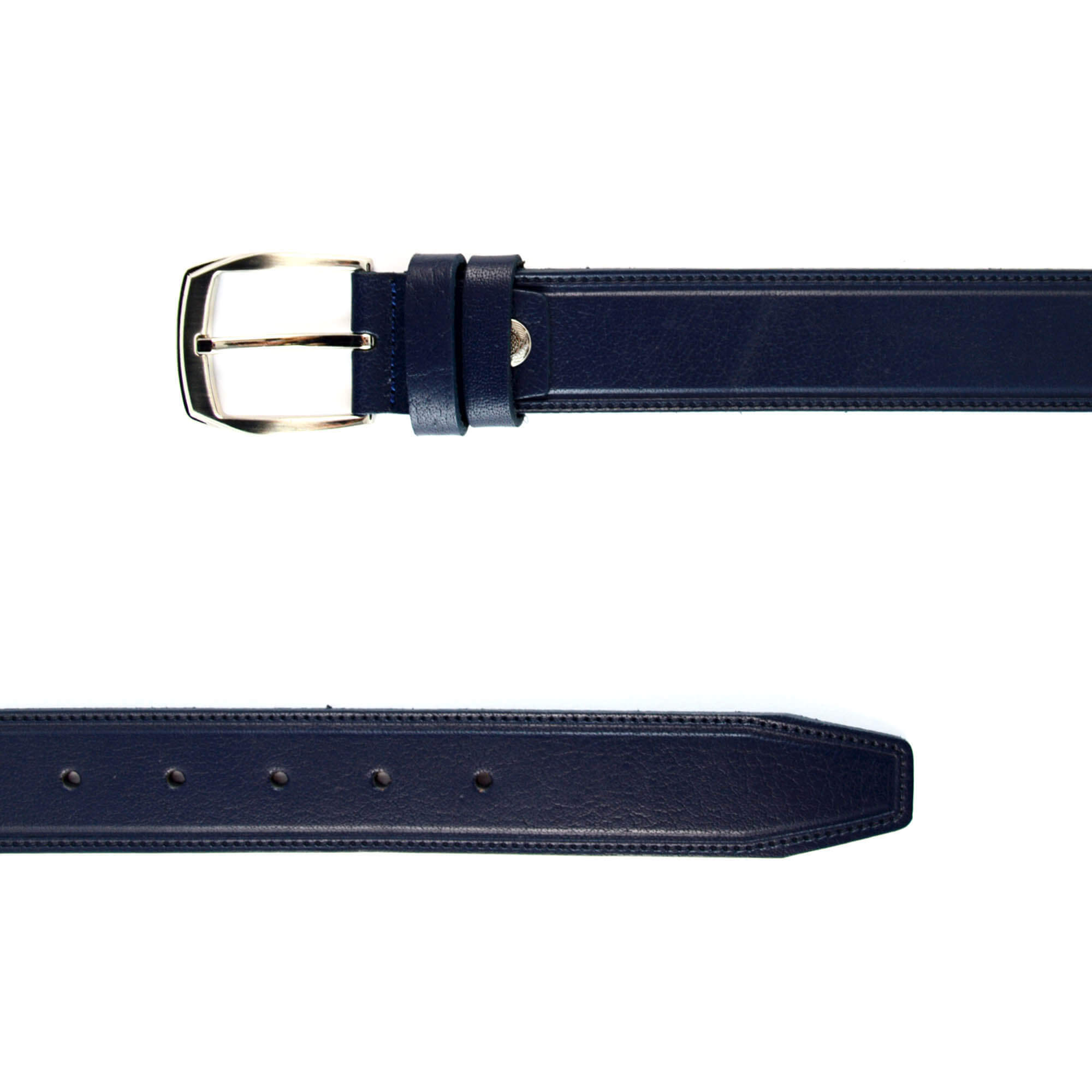mens navy belt