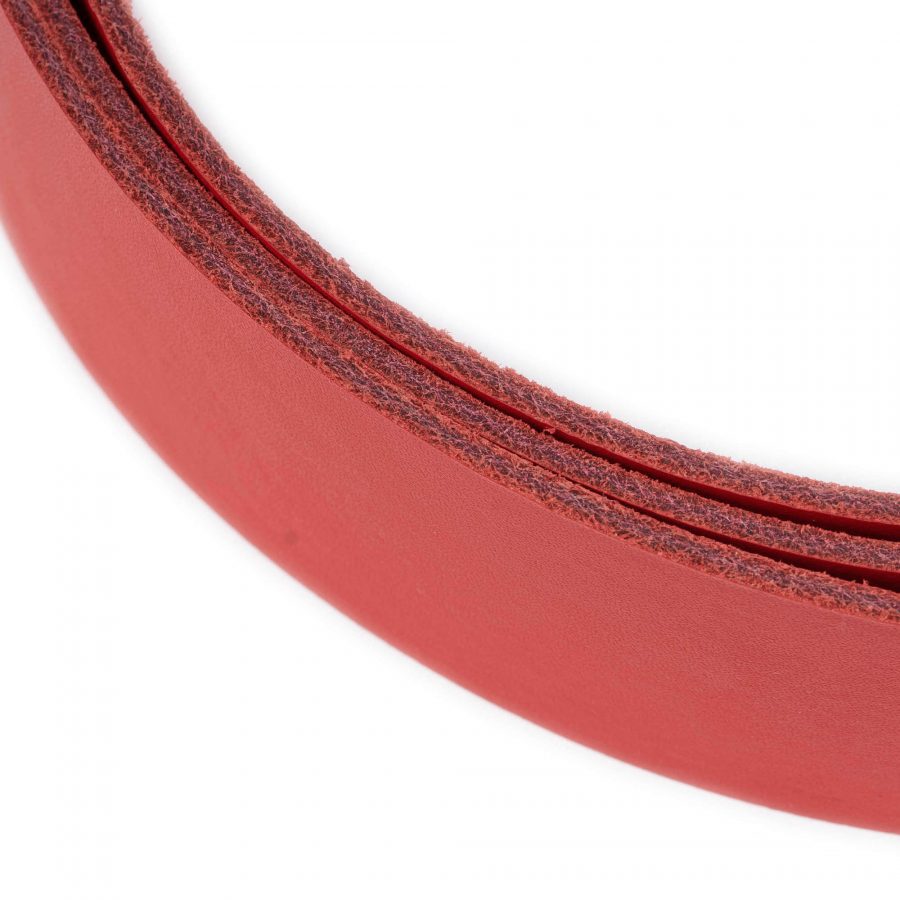 wide red leather belt strap replacement 4 0 cm 5