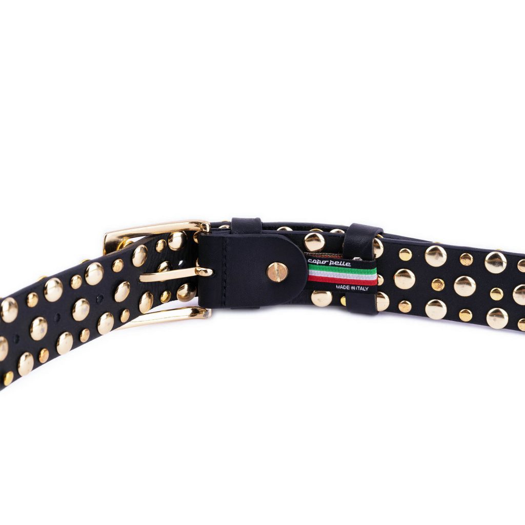 Bennett Belt Black Gold