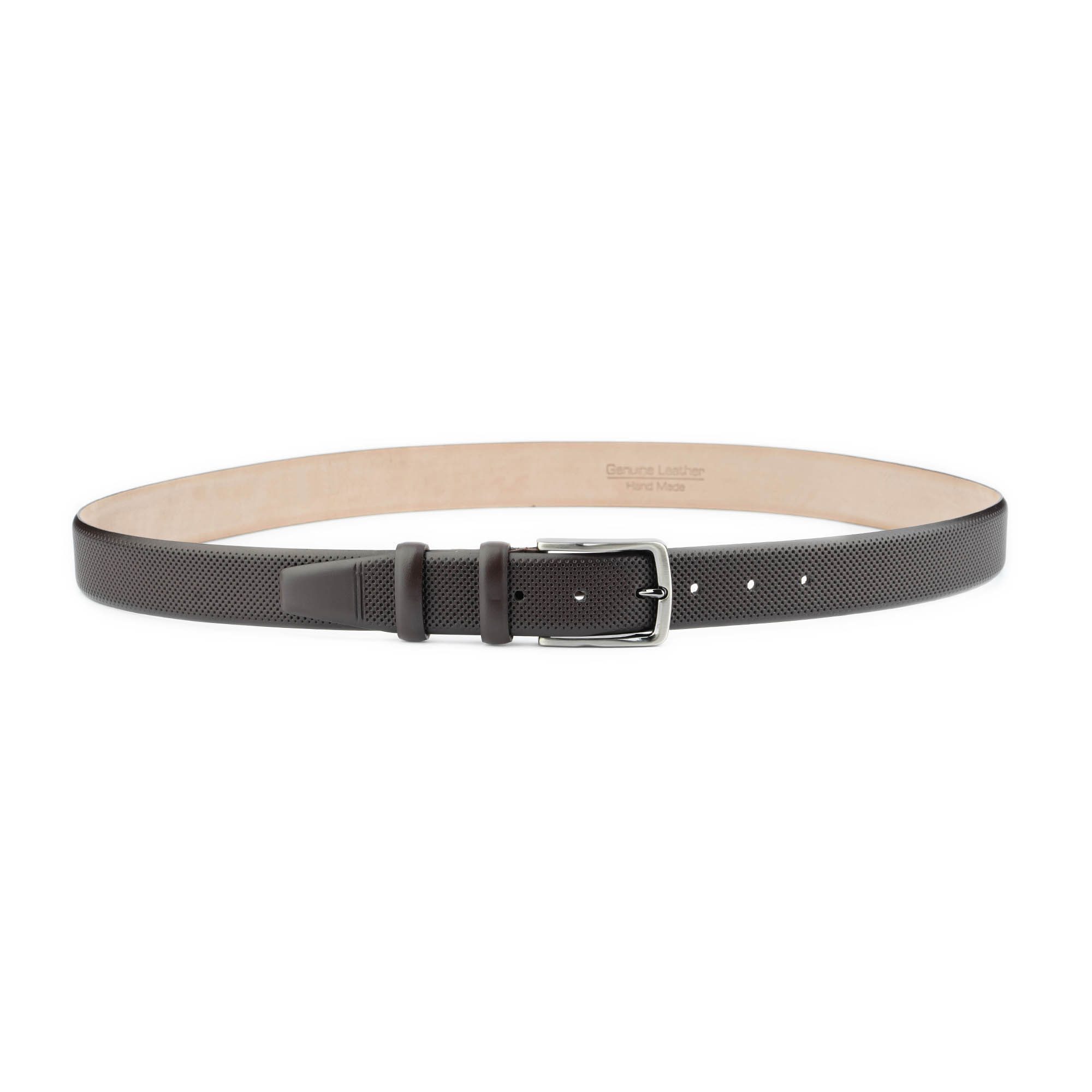 mens dark brown belt