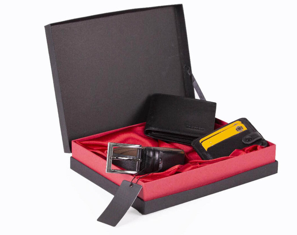 Black Leather Belt And 2 Wallet Gift Set Blog