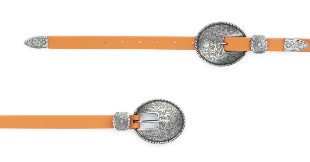 western double buckle belt 3