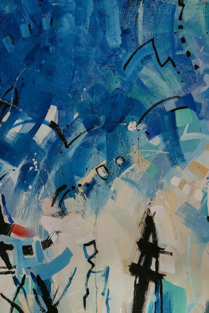 History of Blue Color Painting v2