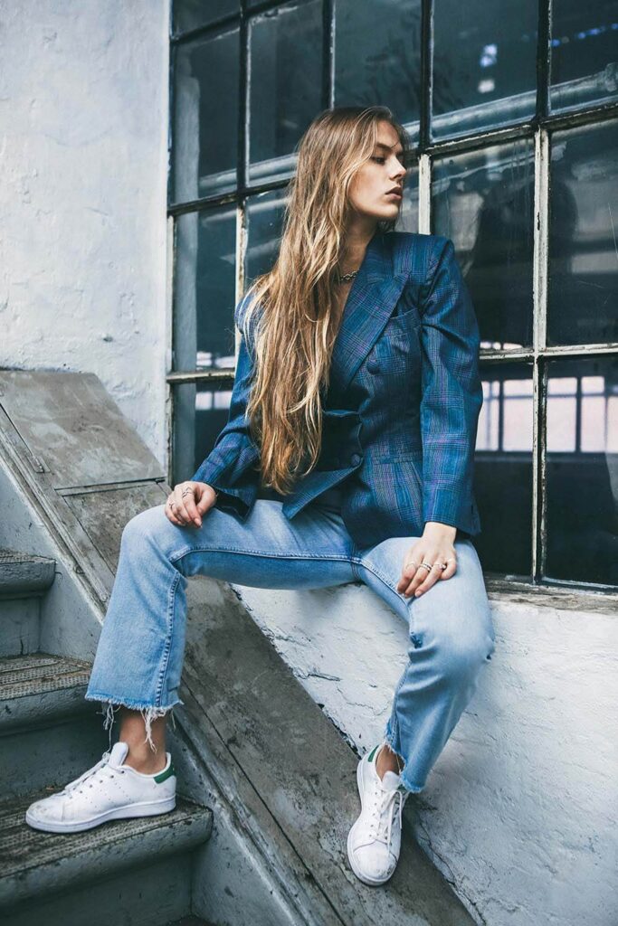 History of Blue Color in Clothing Denim Jeans