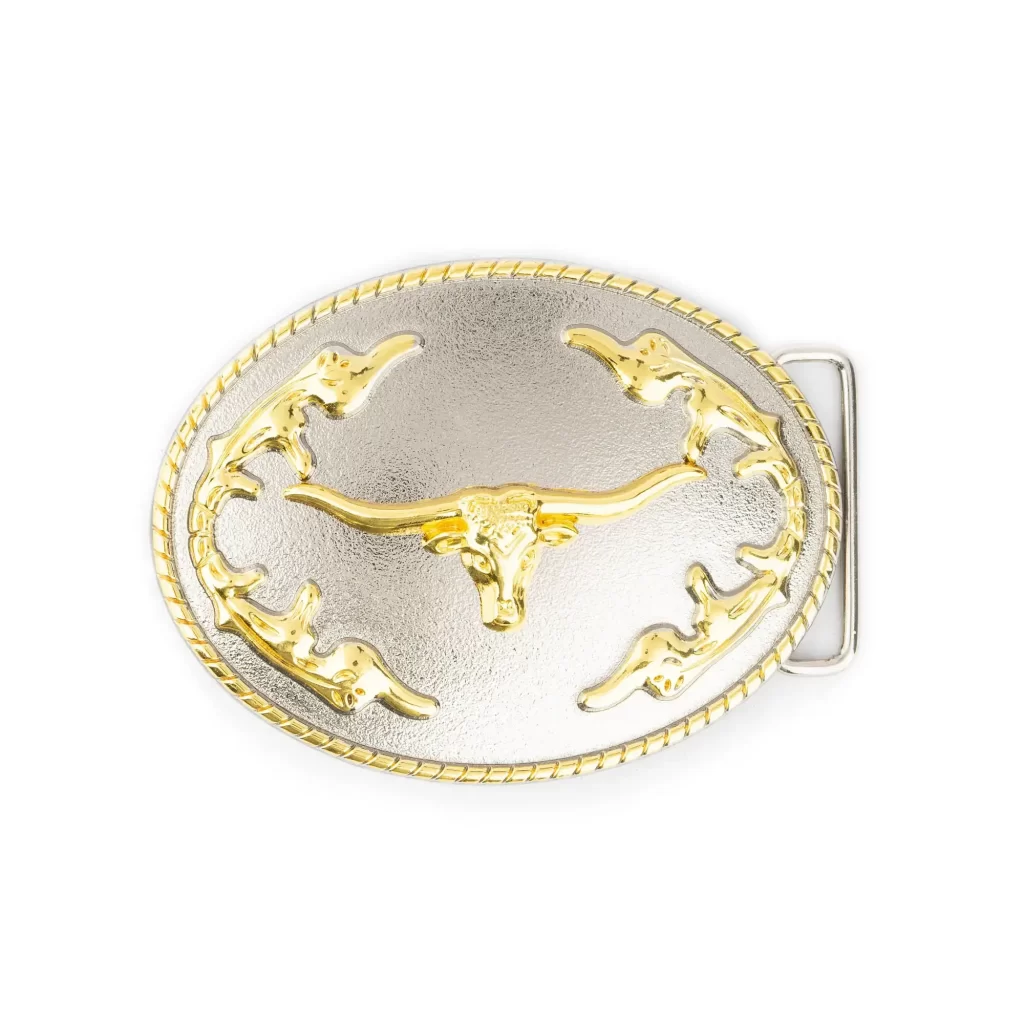 Longhorn oval nickel gold LONGHOR 40 OVALNICK ALI 2