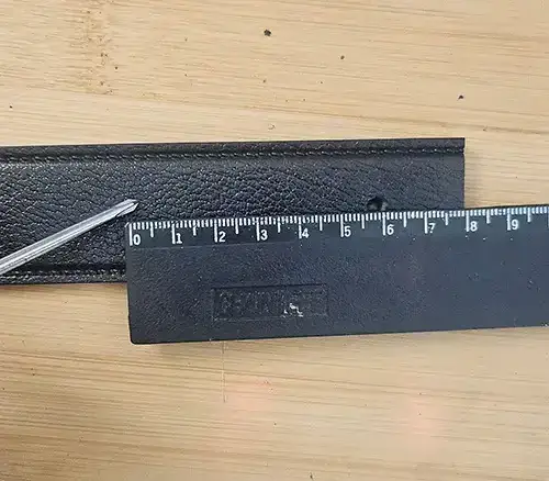 Step 3 Mark the Excess Leather to Remove v2