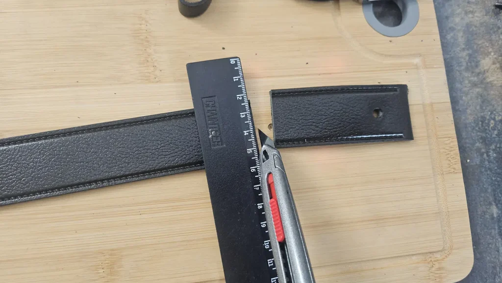 Step 4 Cut the Excess Leather